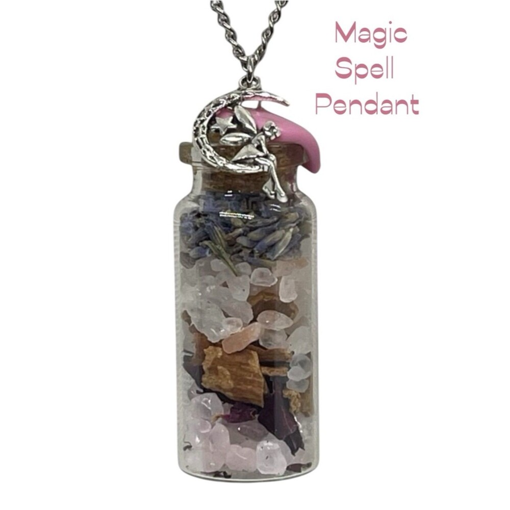Magic Attraction Spell Pendant Necklace Hand Crafted NWT OS